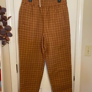 NWT Madewell Plaid Pants